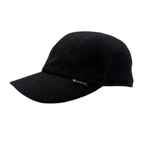 Gottmann Monoco KG Wool Baseball Cap Mens M Black Ear‎ Flaps Water Repellent